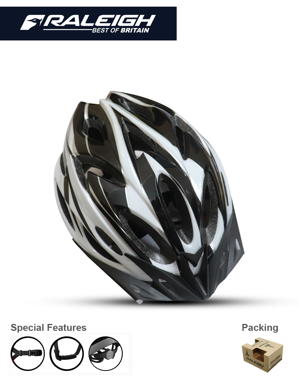 bicycle raleigh safety helmet for mtb01